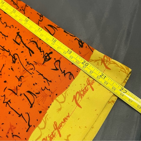 Phat Farm Shirt 90s Short Sleeve Button Front Mens XXL Samurai Sword Tiger AOP - Picture 6 of 13